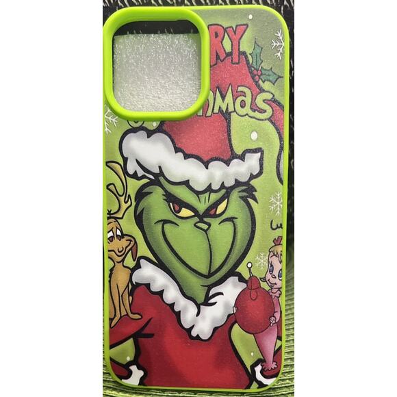 The Grinch Christmas iPhone 16 Pro max Case New - Picture 1 of 2